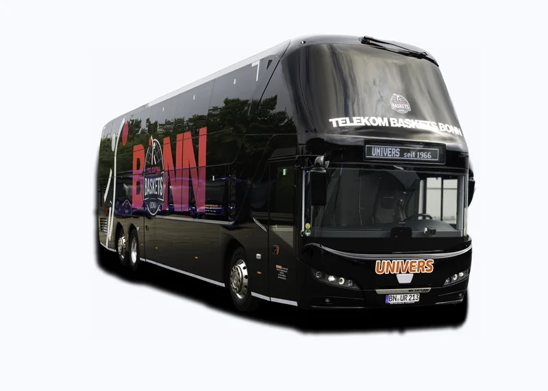 Neoplan P06 Skyliner - Sonderfahrzeug "Baskets" / Bild 1