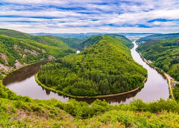 Saarschleife und Saarburg