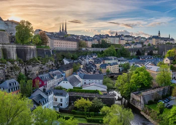 Luxemburg mit Einkaufsmöglichkeit